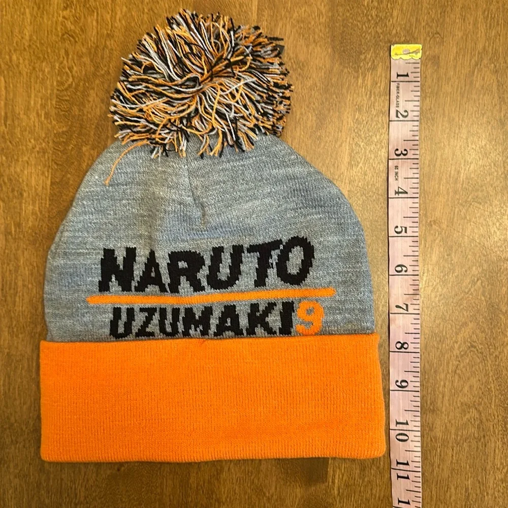 Bioworld kids youth Naruto beanie and glove set